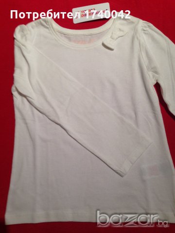 нова памучна блуза 4-5год.