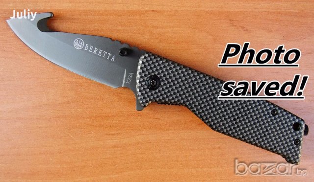 Сгъваем нож  Beretta X23A /полуавтоматичен/, снимка 1 - Ножове - 19572363