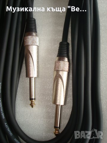 Инструментален кабел жак-жак 6м., снимка 3 - Китари - 24791323
