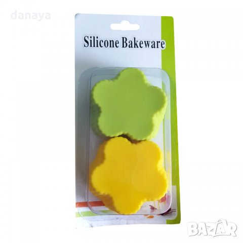 Силиконови форми за печене мини формички за мъфини различни модели, снимка 9 - Форми - 20630572