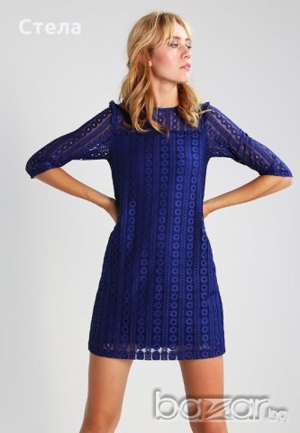DOROTHY PERKINS  официална / ежедневна / коктейлна / дамска синя рокля, нова, с етикет   , снимка 2 - Рокли - 18539338