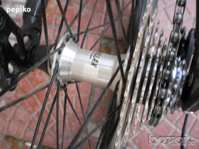 Продавам колела внос от Германия спортен МТВ велосипед 26 цола задна карбонова вилка пълен монтаж SH, снимка 6 - Велосипеди - 17921845