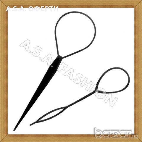  Магическият аксесоар за прически Topsy Tail Tool, снимка 3 - Аксесоари за коса - 8333634