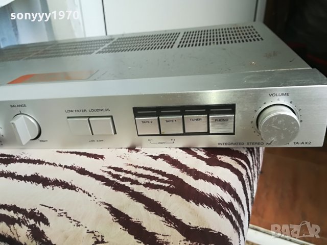 sony model ta-ax2 amplifier-made in japan-внос швеицария, снимка 10 - Ресийвъри, усилватели, смесителни пултове - 26027660