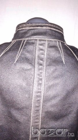 Унисекс яке / естествена кожа ”Heine” leathers / голям размер, снимка 11 - Якета - 15709862