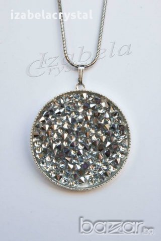 Колие,Обеци,Комплекти Сваровски''Rocks" Crystals from SWAROVSKI ®, снимка 9 - Бижутерийни комплекти - 11438837