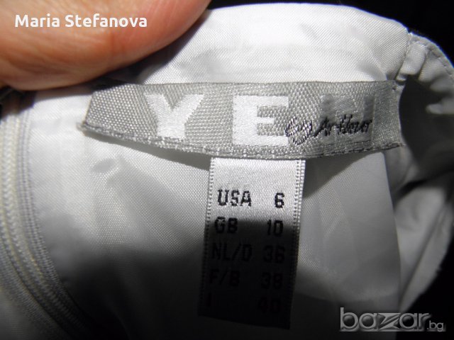 Елегантна рокля с цветя , снимка 4 - Рокли - 18999983