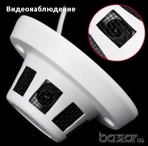 Скрита Охранителна Камера в Детектор за Дим (пушек). 1200 tvl , Цветна, 3.6мм Обектив. Ден/Нощ, снимка 4 - Камери - 9766787