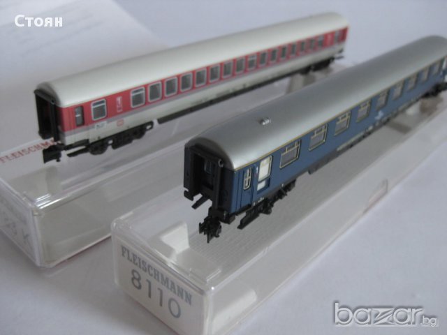 Пътнически Вагони Флайшман с ККинематика и Профи Куплунзи в Мащаб 1:160, снимка 6 - Други ценни предмети - 14200676