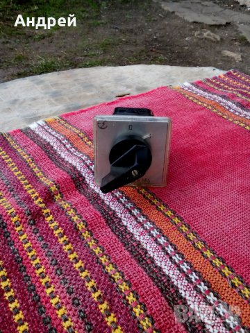 Стар електрически ключ #8, снимка 7 - Антикварни и старинни предмети - 24755355