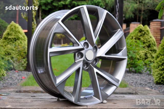17" Ал. Джанти Шкода 5X112 SKODA OCTAVIA 2 3 SUPERB YETI SEAT, снимка 5 - Гуми и джанти - 25928552