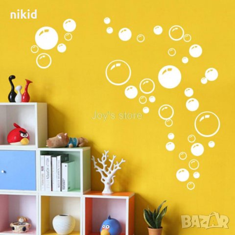 Балони Мехури самозалепващ стикер за стена стъкло мебел  лепенка , снимка 5 - Декорация за дома - 22888801