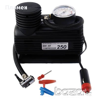 Компресор за гуми, Auto Practic автокомпресор, налягане: 250 PSI, 18 бара, 10 А; Нов !, снимка 8 - Аксесоари и консумативи - 14113217
