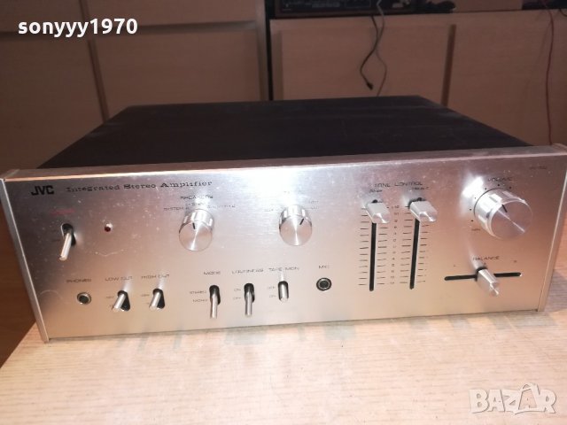jvc-amplifier-ретро колекционерска машина-внос швеицария, снимка 6 - Ресийвъри, усилватели, смесителни пултове - 21996088