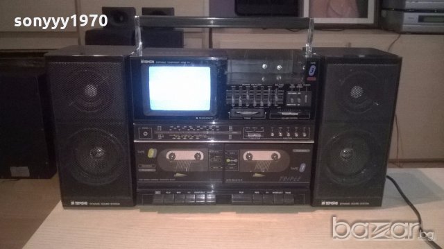 tensai rtc-8315 tv/triple cassette/tuner-внос швеицария, снимка 8 - Радиокасетофони, транзистори - 18605262