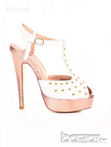 Дамски сандали на платформа