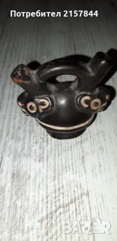 Керамичен сувенир от Гватемала, снимка 3 - Антикварни и старинни предмети - 24117575