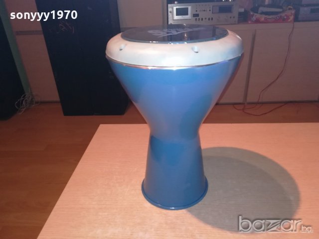 НОВА ПАРТИ ТУПАЛКА-сирииска тарамбука-голяма-нова-синя 40х25см, снимка 4 - Ударни инструменти - 20437762