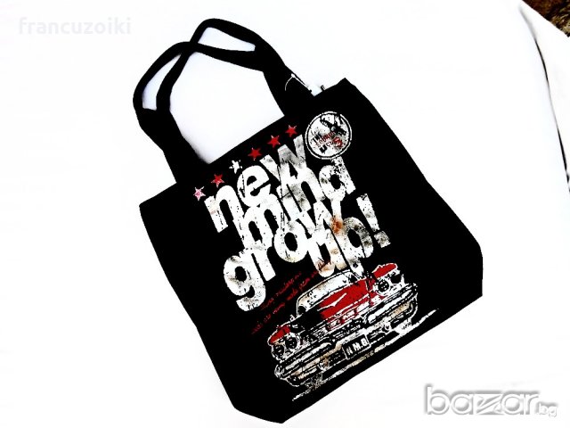 Спортна дамска чанта с две дръжки "Сребриста кола", снимка 3 - Чанти - 21457793