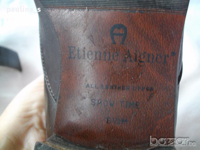 Дамски ортопедични боти "Etienne Aigner'' / Brazil / естествена кожа, снимка 5 - Дамски боти - 15578300