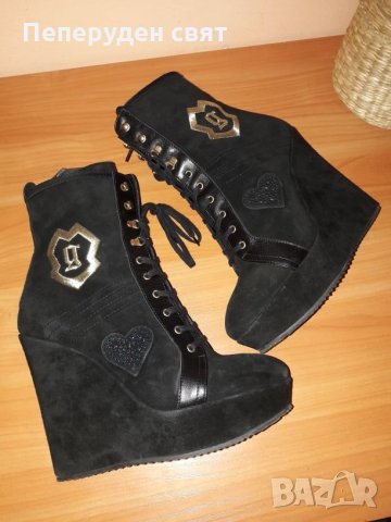 Дамски боти Galliano, снимка 5 - Дамски боти - 24058071