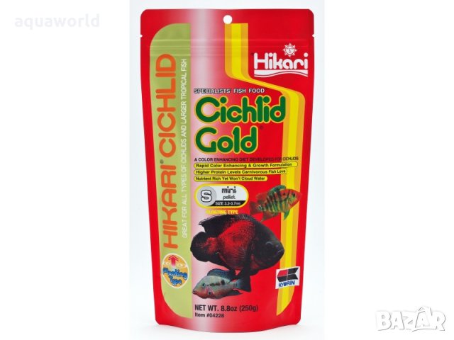 Hikari Cichlid Gold SS 57 гр , снимка 1