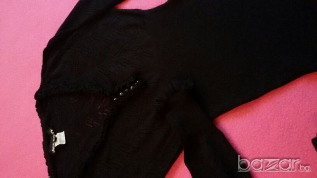 Блуза черна Miss Sixty, снимка 5 - Блузи с дълъг ръкав и пуловери - 20836882