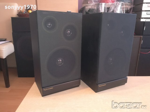 schneider 3 way hifi speakers-made in germany-внос швеицария, снимка 9 - Тонколони - 20250503
