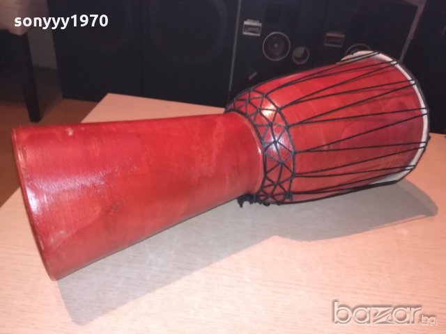 ретро колекция-огромна тарамбука-50х22см-внос швеицария, снимка 6 - Ударни инструменти - 20244466