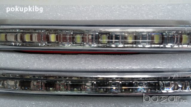 E4 Сертификат 2 x 8 Led лед Drl Дневни Светлини, Размери: 16см x 2см/led Drl Daytime, снимка 12 - Аксесоари и консумативи - 8699729