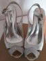Сребристи сандали, снимка 1 - Сандали - 21092146