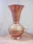 Стара медна ваза, снимка 1 - Антикварни и старинни предмети - 8753569