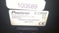 pioneer s-cr59 80watts/8ohms-made in france-45/17/12см-внос швеицария, снимка 9