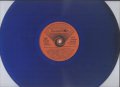 грамофонна плоча  Синя - за декорация, снимка 2
