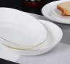 Костен порцелан чинии за хранене, снимка 1 - Чинии - 25882125