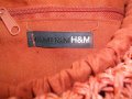 Чанта от зебло "Н&М"® / оранжева чанта, снимка 5