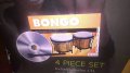 New bongos set+cd-40x23x19-made in germany-внос швеицария, снимка 9