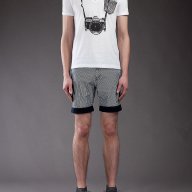 FRANKIE MORELLO WHITE CAMERA PRINT Мъжка Тениска size S, снимка 4 - Тениски - 6490615