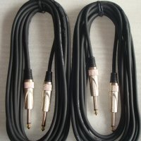 Инструментален кабел жак-жак 6м., снимка 1 - Китари - 24791323