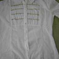 Дамска бяла блуза Modelisa размер M, снимка 1 - Блузи с дълъг ръкав и пуловери - 8879069