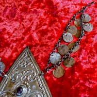 Възрожденски накит от Пиринско, трепка за народна носия, снимка 5 - Антикварни и старинни предмети - 22398562