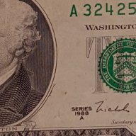 $ 10 Dollars 1988 A FEDERAL RESERVE NOTE BOSTON MASSACHUSETTS, снимка 4 - Нумизматика и бонистика - 17052231