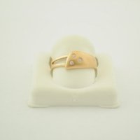златен пръстен 42952-1, снимка 1 - Пръстени - 22454724