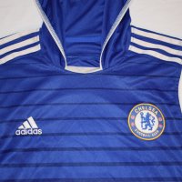 Adidas - Chelsea - Уникален потник с качулка / Адидас / Челси / Тениска, снимка 4 - Спортни дрехи, екипи - 25868162