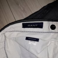 Мъжки сив панталон марка Gant внос от чужбина, снимка 4 - Панталони - 23709900