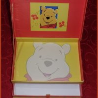 Мечо Пух - детска картонена кутия, двуетажна, снимка 4 - Ученически пособия, канцеларски материали - 23166890