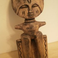  Голяма автентична Ашанти фигура от Гана, снимка 5 - Колекции - 20689292