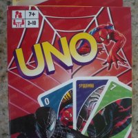 Карти за игра Уно Uno - Спайдърмен, снимка 1 - Образователни игри - 20775828