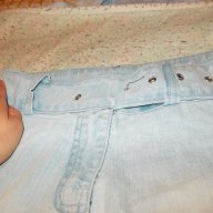 Екстравагантни дънки-бермуди/цели за момиче 💥, снимка 2 - Детски панталони и дънки - 12333876