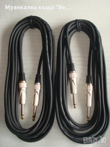 Инструментален кабел жак-жак 6м., снимка 1